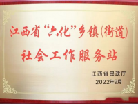 喜报丨赣州市南康区蟠桃园老年公寓社工站获得荣誉！