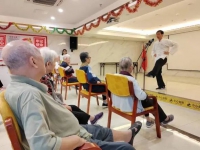 传统中医养生活动“八段锦”走进天福养老社区