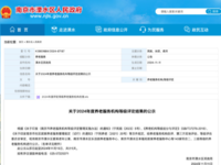 南京溧水区：2024年度143家！ 养老服务机构等级评定结果公示