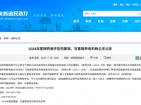 陕西省公示2024年度四星级与五星级养老机构名单 （19家）