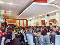 歌聲與掌聲匯聚，喜慶與莊嚴交融：惠靈頓僑界晚宴歡慶新中國76周年華誕