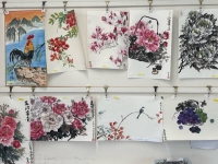 水墨浸染哈特河，丹青作舟渡鄉愁 ——記第二屆下哈特藝術節畫展中的康樂銀發繪卷