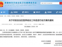 關于印發自治區醫養結合三年促進行動方案的通知 新衛老齡發〔2025〕2號